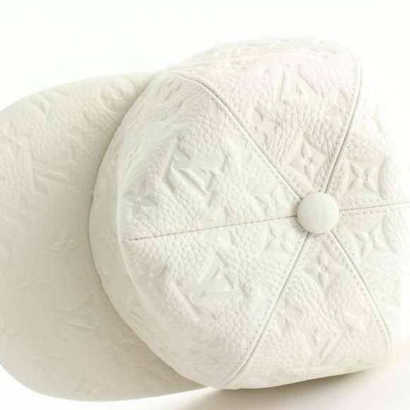 Louis Vuitton Virgil Monogram Taurillon Leather Casquette Baseball Cap 12LVJ1025 main image 6